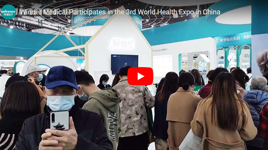 Winner Medical center nimmt an der dritten Medical expo in china teil